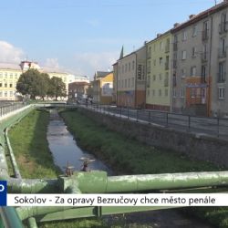 Sokolov: Za opravy Bezručovy bude město chtít penále (TV Západ)