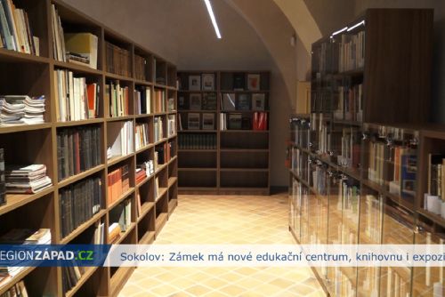 obrázek:Sokolov: Zámek má nové edukační centrum, knihovnu i expozici (TV Západ)