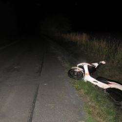 Stebnice: Po nehodě musel pro motorkáře vrtulník