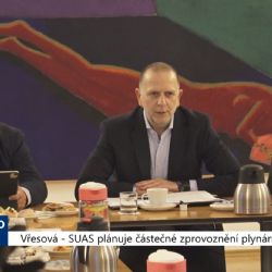 Vřesová: SUAS plánuje částečné zprovoznění plynárny (TV Západ)