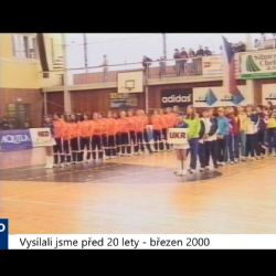 2000 – Cheb: Domácí házenkářky skončily na pátém místě (TV Západ)