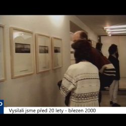 2000 – Cheb: Galerie G4 vystavuje Sudkovu Smutnou krajinu (TV Západ)