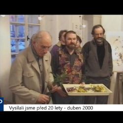 2000 – Cheb: Günter Härtel představil svoji výstavu Dotyky (TV Západ)