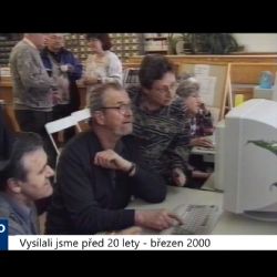 2000 – Cheb: Knihovna pořádá akci Březen – měsíc internetu (TV Západ)