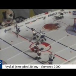 2000 – Cheb: Mistrovství ČR v Stiga hokeji zná své vítěze (TV Západ)