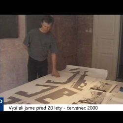 2000 – Cheb: Rekonstrukce pěší zóny se odkládá na příští rok (TV Západ)