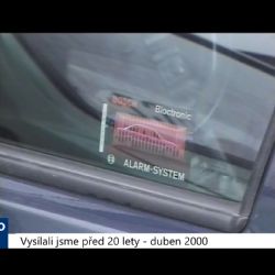2000 – Cheb: V okrese města přibylo vykradených vozidel (TV Západ)