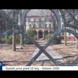 2000 – Cheb: Využití chátrajícího kláštera je stále nejasné (TV Západ)