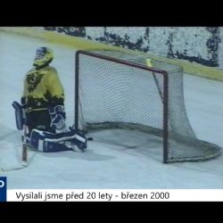2000 – Sokolov, Klášterec: Dva zápasy druhé hokejové ligy (TV Západ)