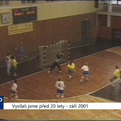 2001 – Cheb: Házenkářky porazily Slavii VŠ Plzeň 27:21 (TV Západ)