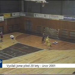 2001 – Cheb: Hráčky Casina vítězství proti Ostravě doslova utrpěly (TV Západ)