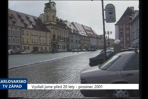 Foto: 2001 – Cheb: Na investice půjde příští rok nejméně 175 milionů korun (TV Západ)