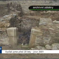 2001 – Cheb: Na rekonstrukci hradu půjde 5 milionů (TV Západ)