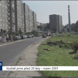 2001 – Cheb: Obyvatelé sídliště protestují proti kácení stromů (TV Západ)
