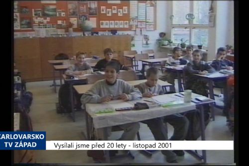 Foto: 2001 – Cheb: Policie připravila výtvarnou a vědomostní soutěž pro děti (TV Západ)