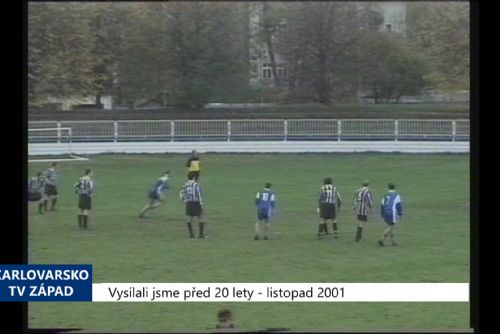 Foto: 2001 – Cheb: Union porazil Bolevec 3:0 (TV Západ)		