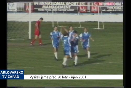 Foto: 2001 – Cheb: Union porazil Staňkov 10:0 (TV Západ)