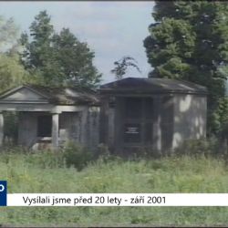 2001 – Cheb: Úpravy hřbitova budou pokračovat (TV Západ)