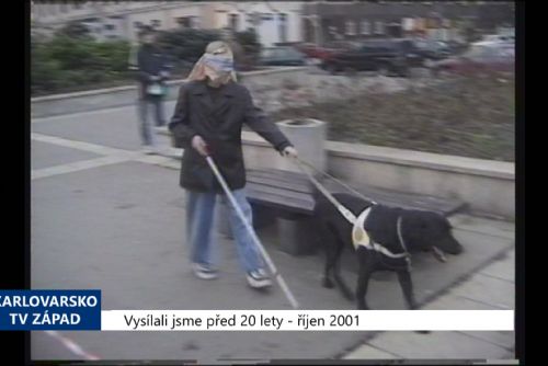Foto: 2001 – Sokolov: Akce Slunění informovala o životě handicapovaných (TV Západ)