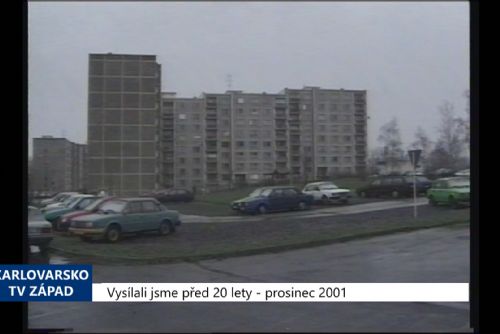 Foto: 2001 – Sokolov: Město zavádí nové pravidlo pro nájemce bytů (TV Západ)