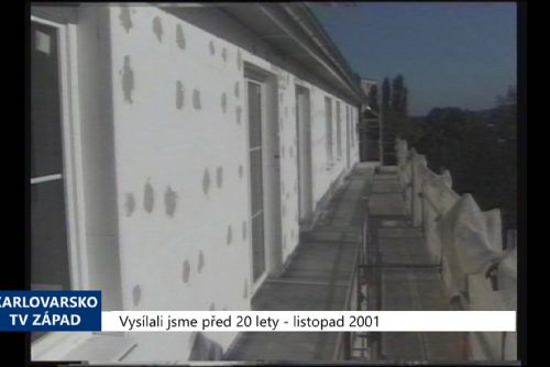 Foto: 2001 – Sokolov: Přestavba hotelu Ohře pokročila (TV Západ)
