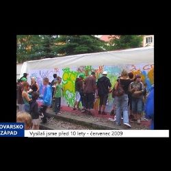 2009 - Cheb: Dvoudenní graffiti workshop (TV Západ)