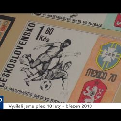 2010 – Cheb: Známková tvorba v GVU (3987) (TV Západ)