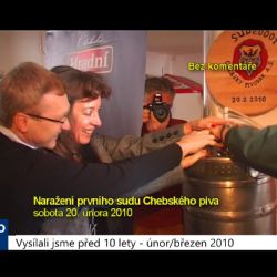 2010 – Chebská Hradní 11 odstartovala (Bez komentáře) (TV Západ)