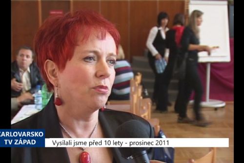 Foto: 2011 – Sokolov: Krajská konference prevence kriminality (TV Západ) (4543)