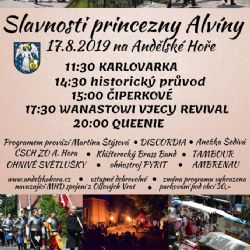 Andělská Hora: Slavnosti princezny Alvíny
