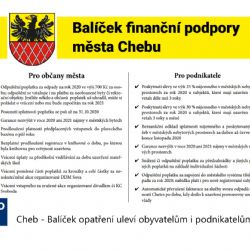 Cheb: Balíček opatření uleví obyvatelům i podnikatelům (TV Západ)