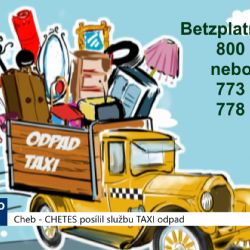 Cheb: CHETES posílil službu TAXI odpad (TV Západ)