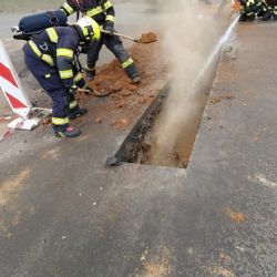 Cheb: Hasiči dnes řešili únik plynu a požár opuštěného objektu