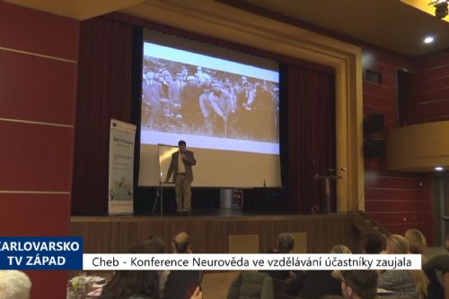 Foto: Cheb: Konference Neurověda ve vzdělávání účastníky zaujala (TV Západ)