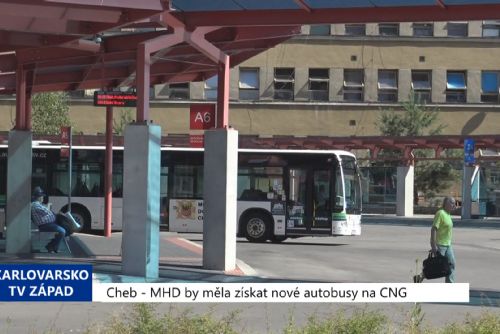 Foto: Cheb: MHD by měla získat nové autobusy na CNG (TV Západ)