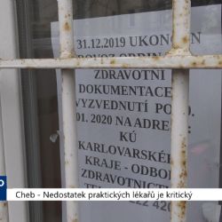 Cheb: Nedostatek praktických lékařů je kritický (TV Západ)