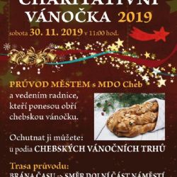 Cheb: Novinkou letošních vánočních trhů je Charitativní vánočka