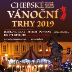 Cheb: O víkendu na vánočních trzích vystoupí Monika Absolonová a Milan Peroutka