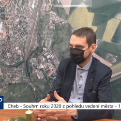 Cheb: Souhrn roku 2020 z pohledu města – 1. část (TV Západ)