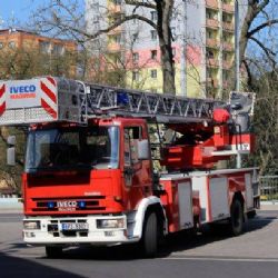 Chodov: Do města se vrátil automobilový žebřík