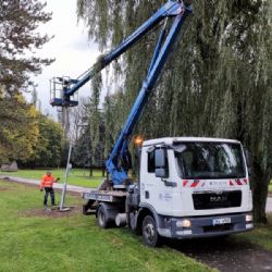 Chodov: Park osvítí nové lampy