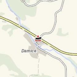 Damice: Střet nákladního vozidla s osobním