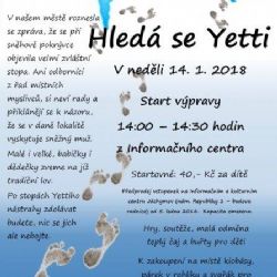 Jáchymov: Hledá se Yetti