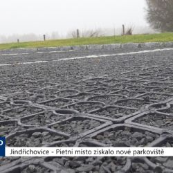 Jindřichovice: Pietní místo získalo nové parkoviště (TV Západ)