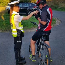 Karlovarsko: Dopravní policisté kontrolovali cyklisty