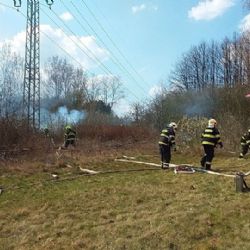 Karlovarsko: V posledním týdnu evidují hasiči několik požárů trávy
