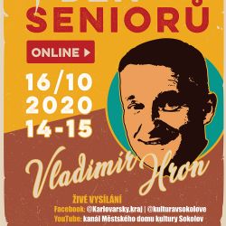 Karlovarský kraj přichystal pro seniory koncert s Vladimírem Hronem online