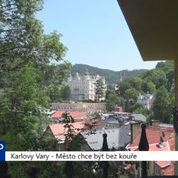 Karlovy Vary: Město chce být bez kouře (TV Západ)