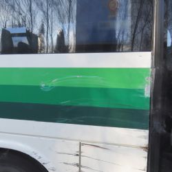 Karlovy Vary: Nehoda dvou autobusů