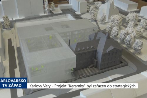 Foto: Karlovy Vary: Projekt Keramky byl zařazen do strategických (TV Západ)